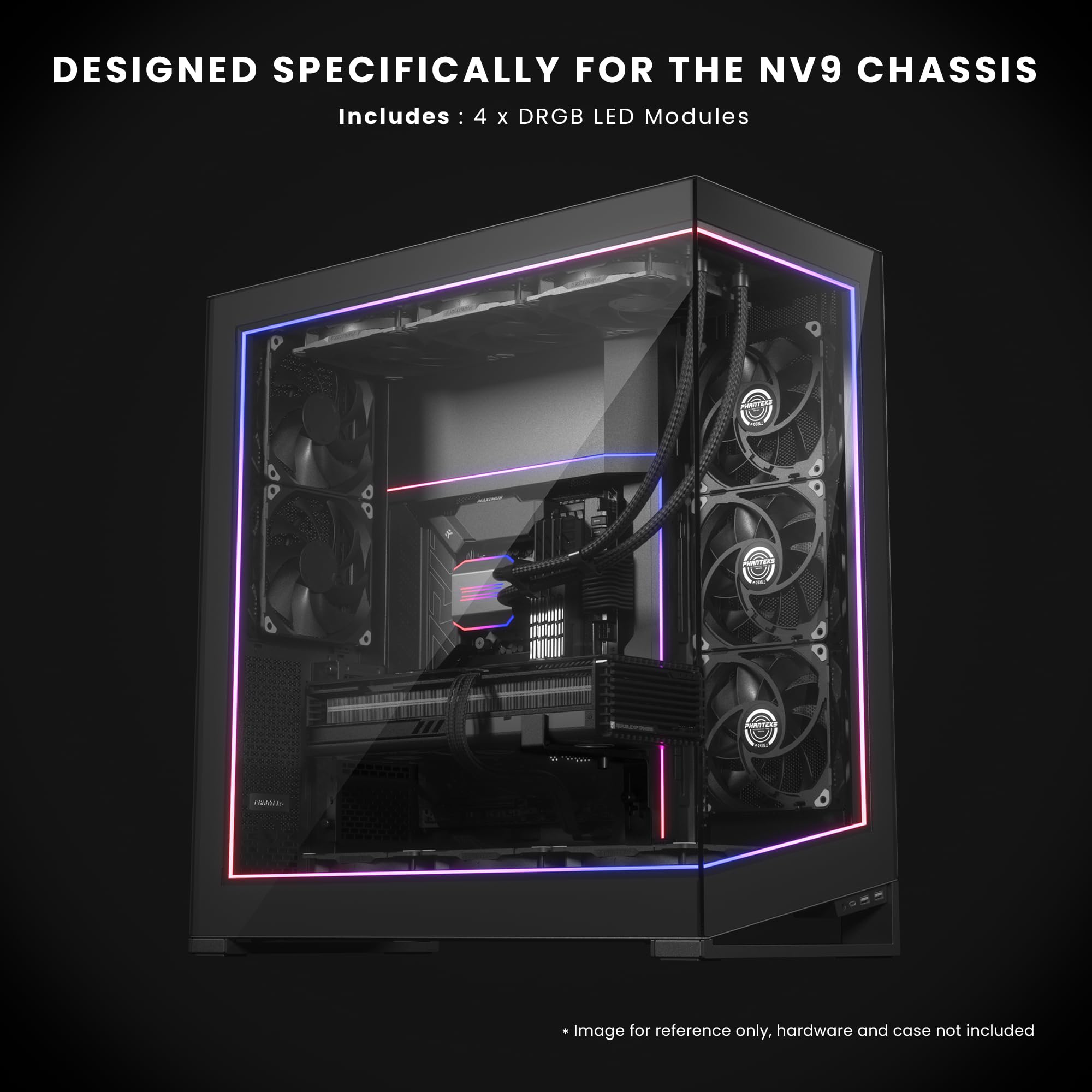 Amazon | Phanteks NV9 プレミアム DRGB キット パワーハブ、3X